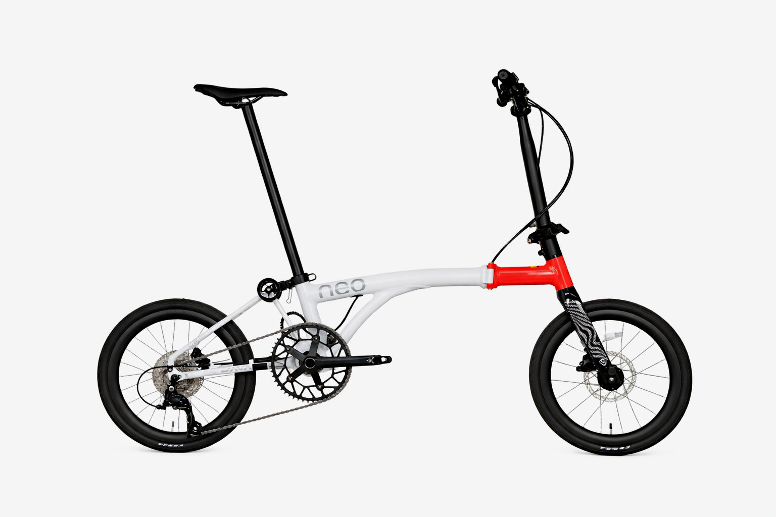 Java NEO 349ALF – 16 inch – 9 Speed – Carbon Voorvork