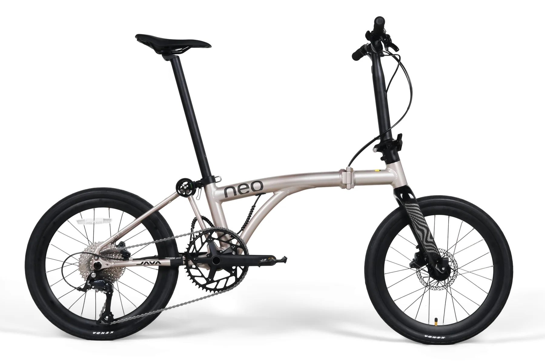 Java NEO 406ALF – 20 inch – 9 Speed – Carbon Voorvork